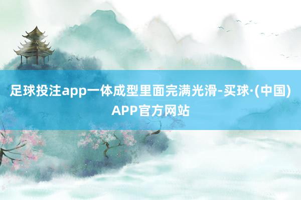 足球投注app一体成型里面完满光滑-买球·(中国)APP官方网站
