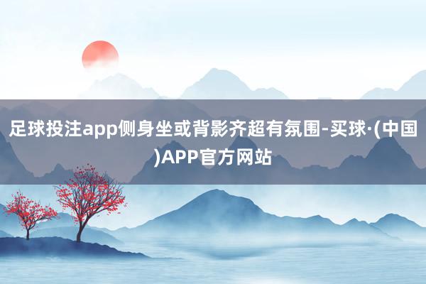 足球投注app侧身坐或背影齐超有氛围-买球·(中国)APP官方网站